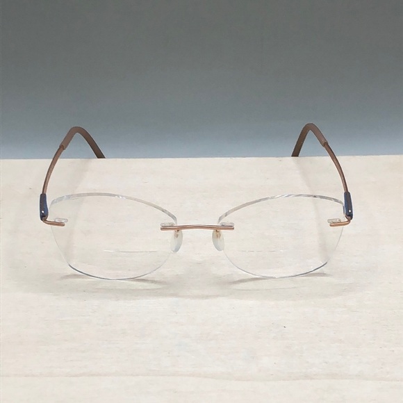 SILHOUETTE 5555 70 3530 BRONZE  - FRAMES ONLY - Titanium and SPX Rimless main image 6